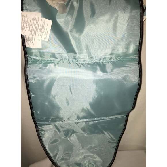 Kalencom New Orleans Diaper Bag Chevron Print & Faux Leather Flap Messenger - Picture 7 of 8